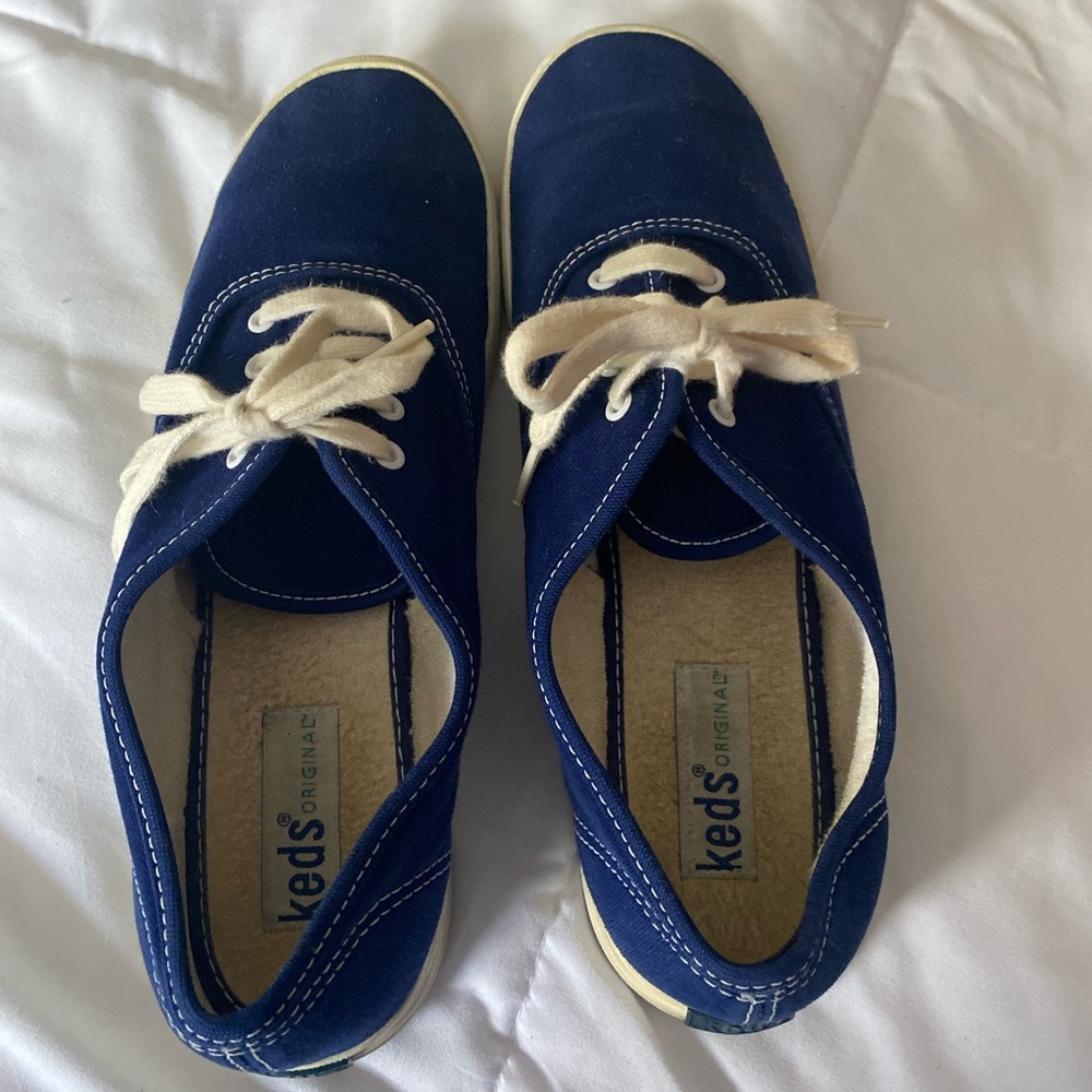 Keds women blue sneakers size 8 1/2